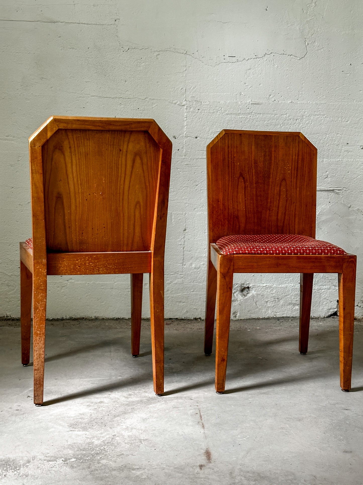 Felix Kayser Pair of Dining Chairs for Schiller, c. 1960