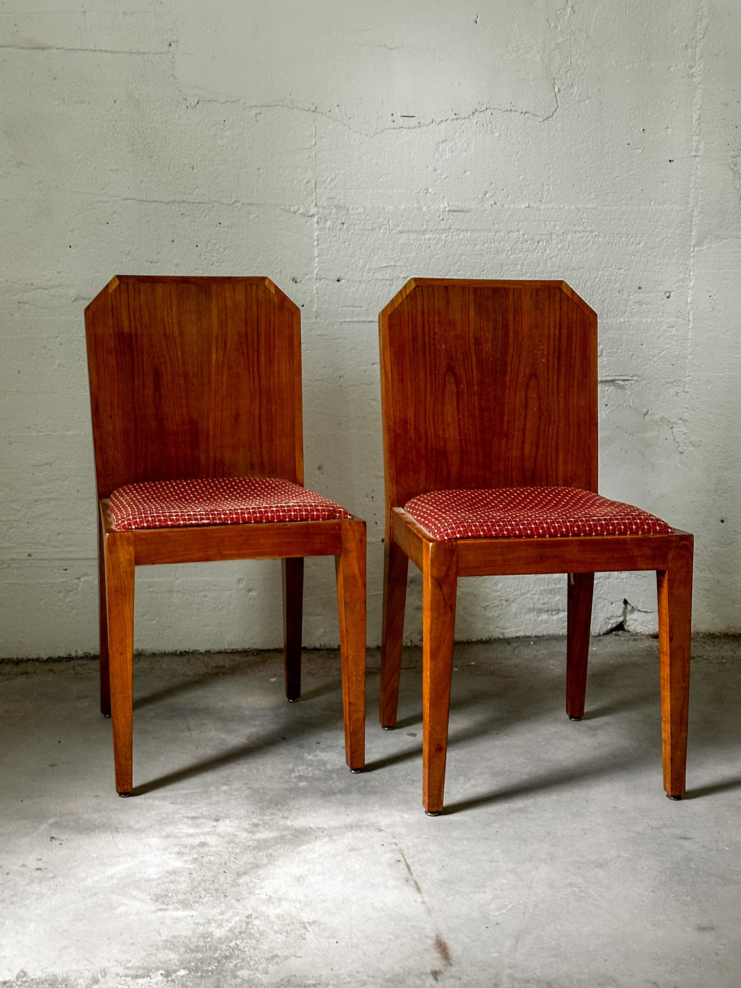 Felix Kayser Pair of Dining Chairs for Schiller, c. 1960