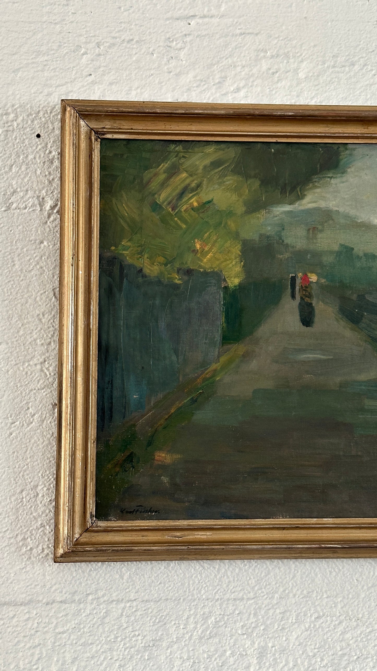 Carl Fischer "Reflections When Walking" c. 1970
