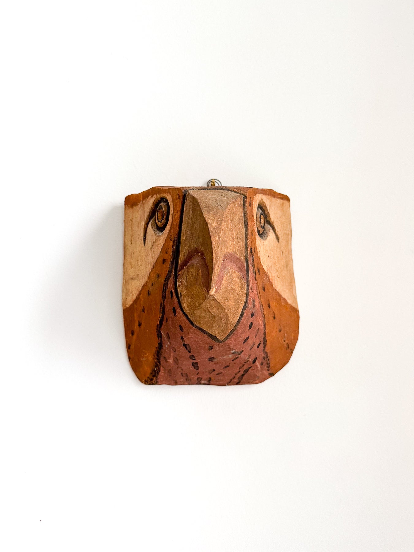 One-of-a-Kind Primitive Eagle Mask