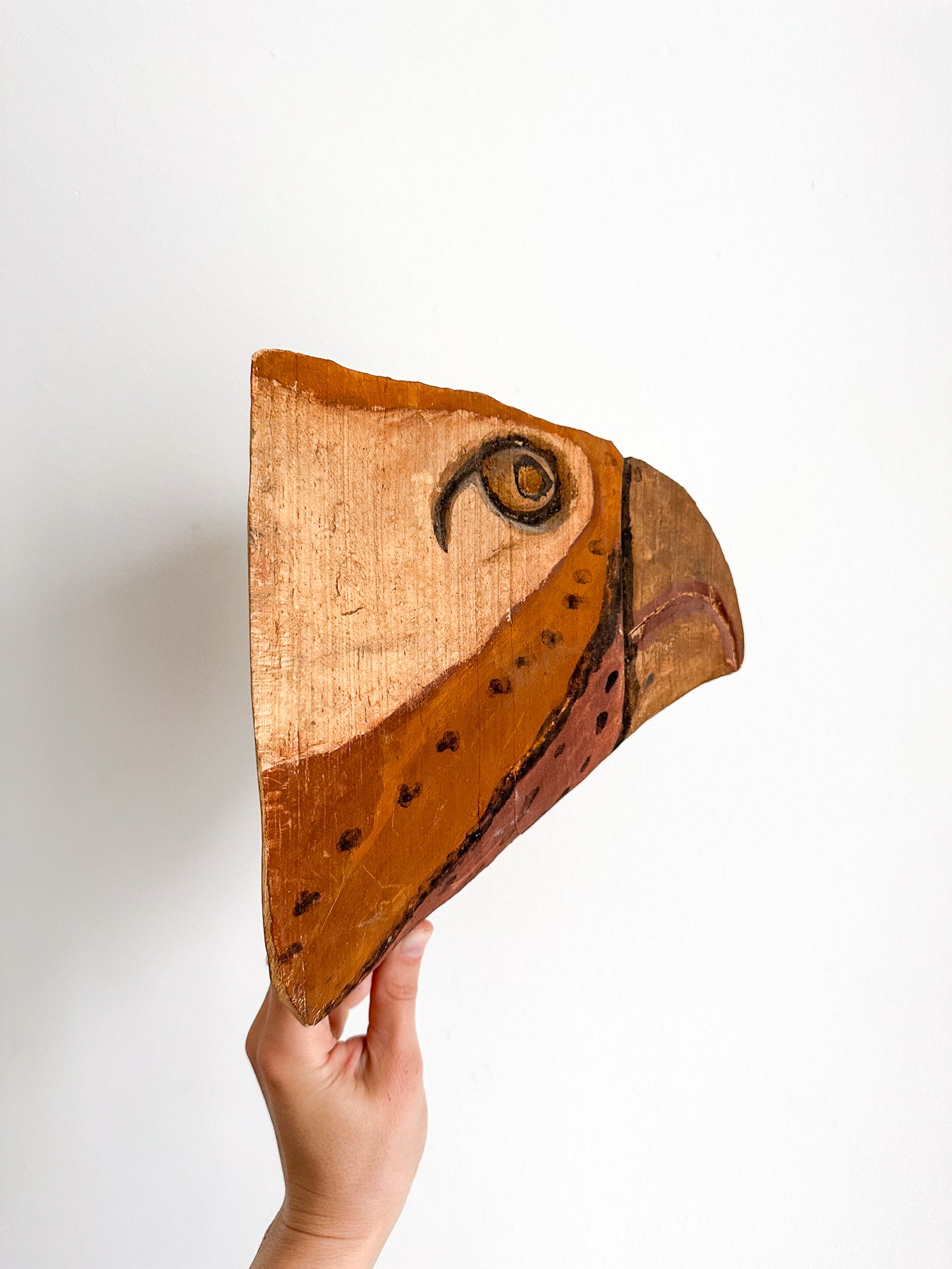 One-of-a-Kind Primitive Eagle Mask