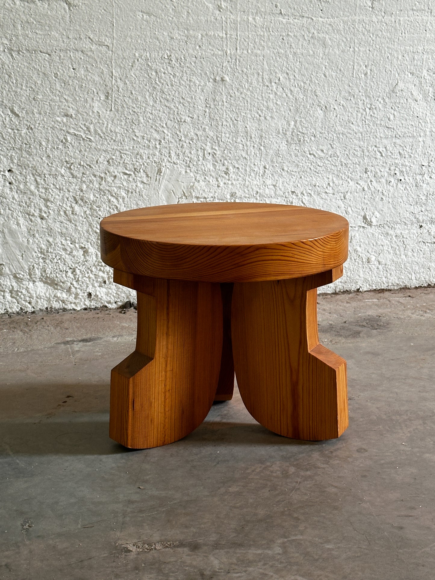 Swedish Pine Chubby Stool
