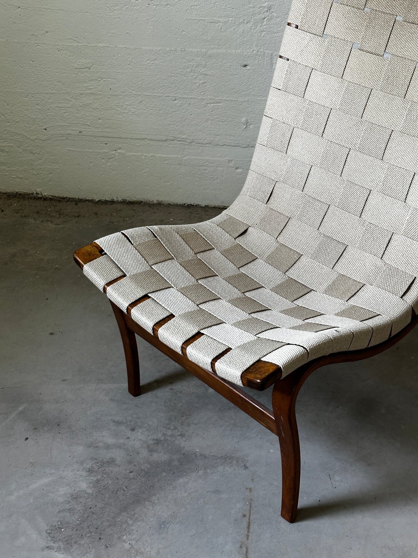 Bruno Mathsson Eva Lounge Chair, Sweden c. 1960