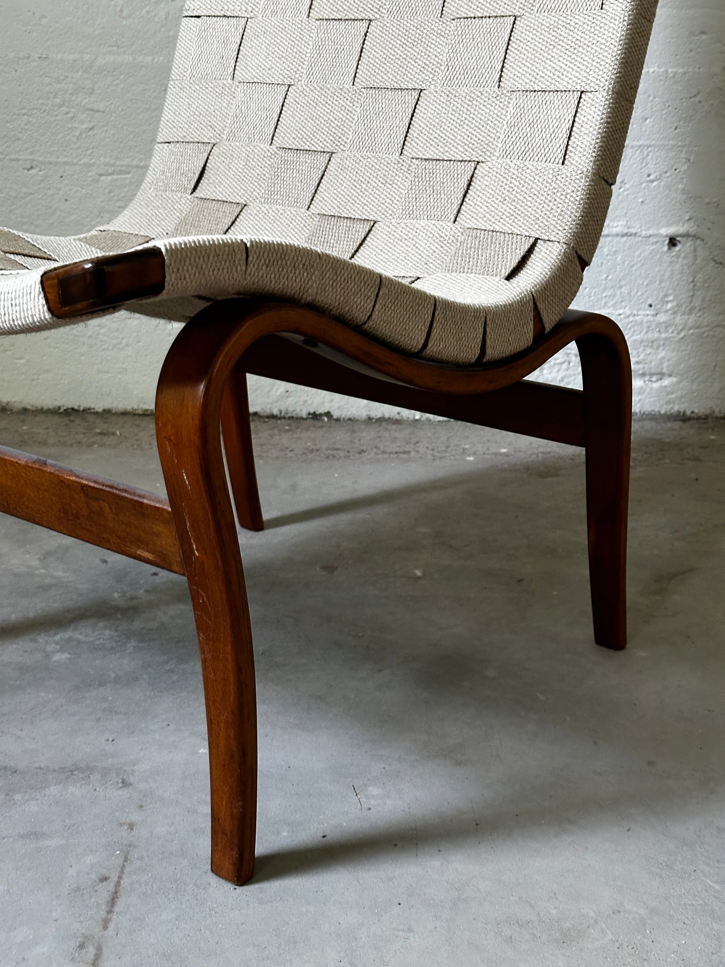 Bruno Mathsson Eva Lounge Chair, Sweden c. 1960