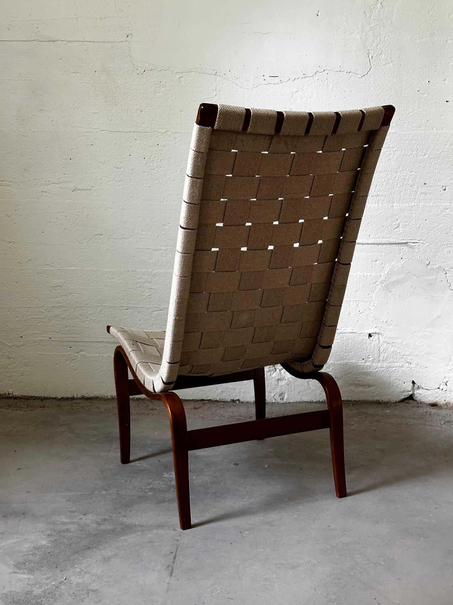 Bruno Mathsson Eva Lounge Chair, Sweden c. 1960