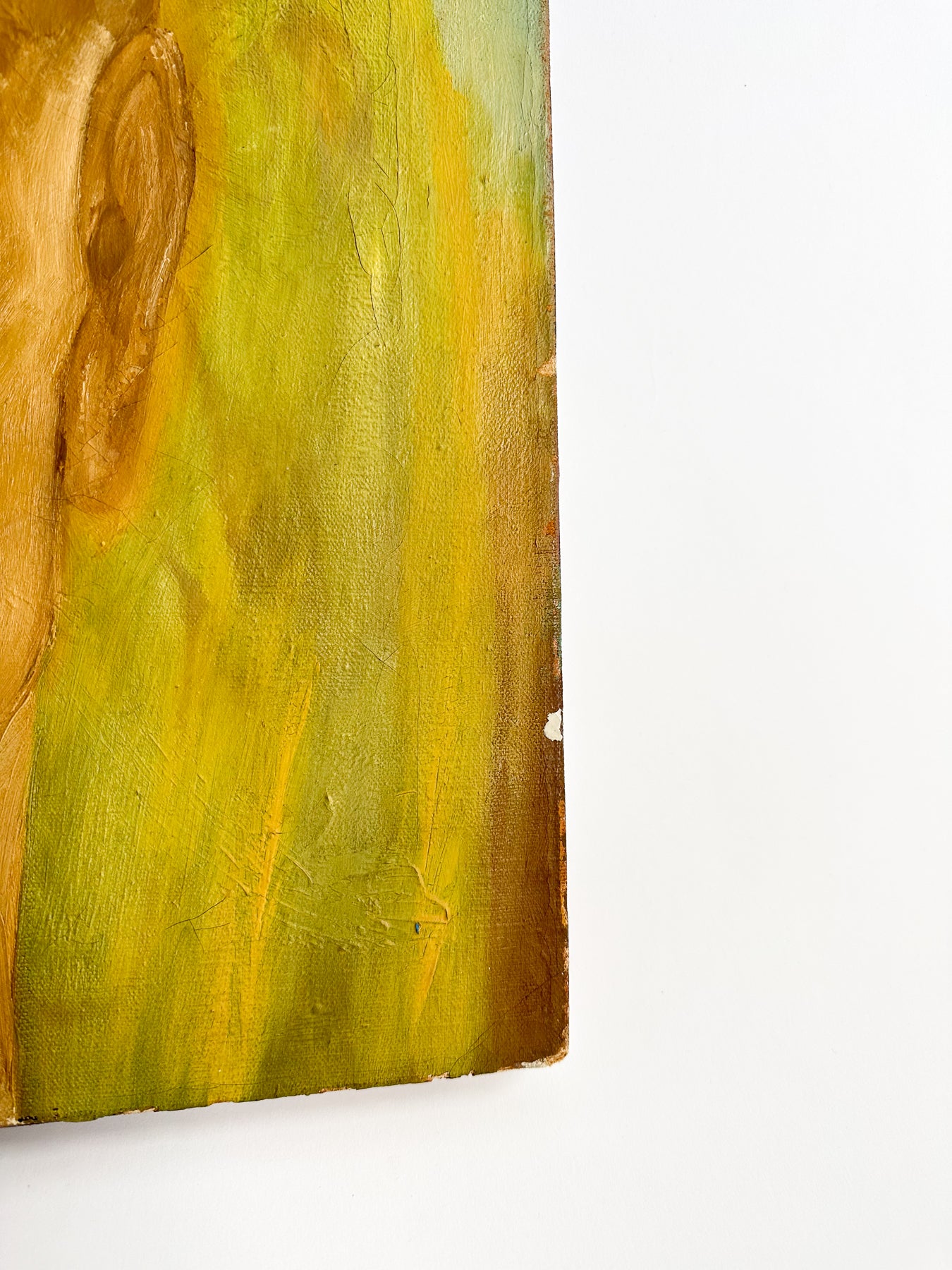 Green Man Oil Painting, Anonymous
