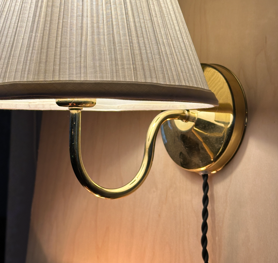 Pair of 1970s Danish Brass Lamps, designed by Abo Randers
