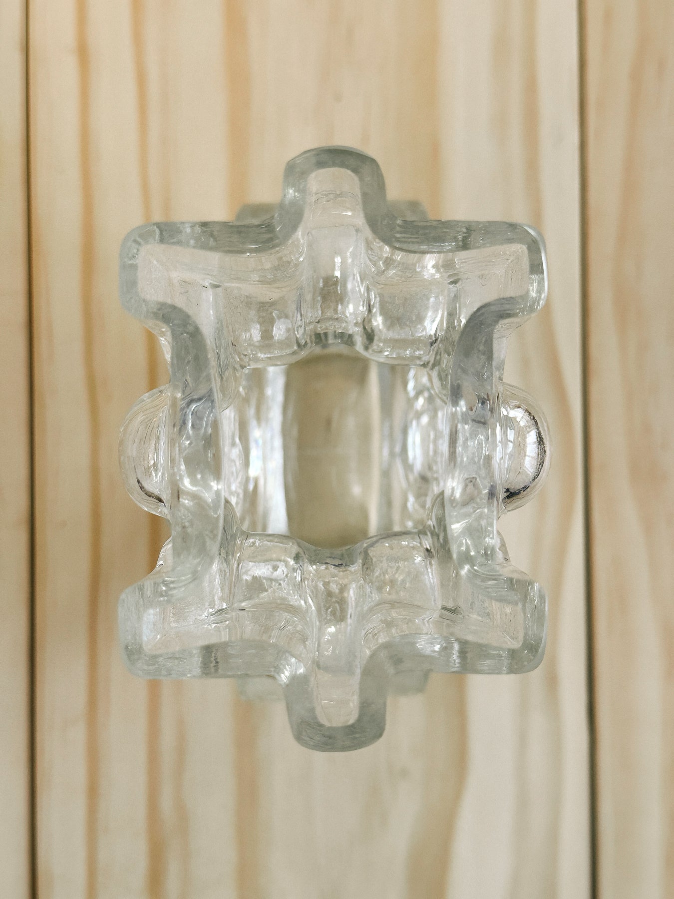 FINNISH GLASS VASE BY HELENA TYNELL, C. 1950S