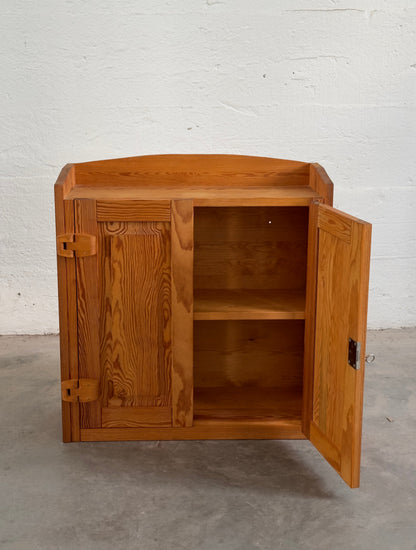 Pine Wall Cabinet, Sweden c. 1980