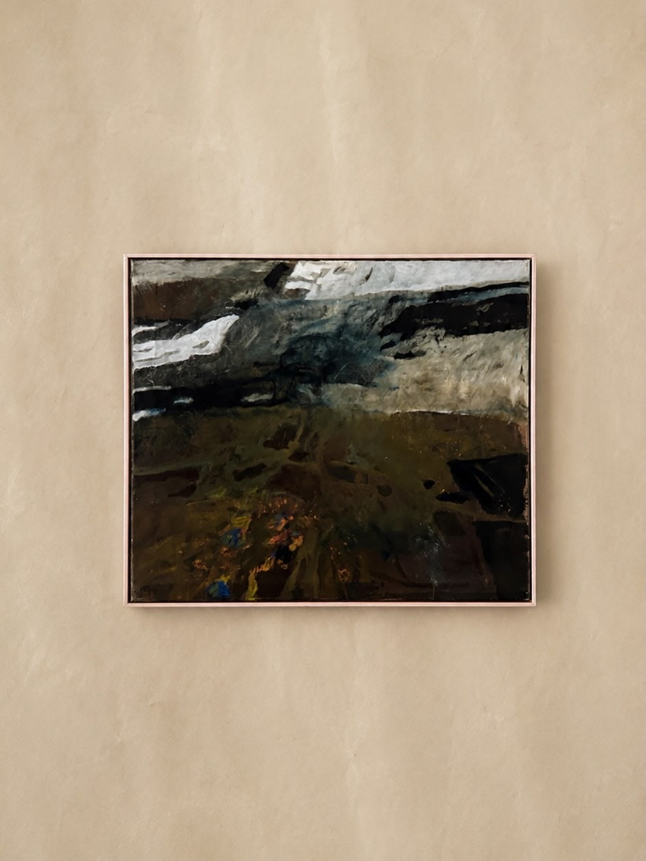 Icelandic Mountains, Oil on Canvas