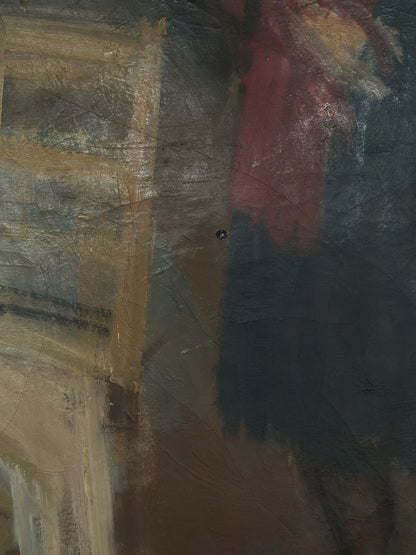 “Woman and Chair” Oil on Canvas, 1945