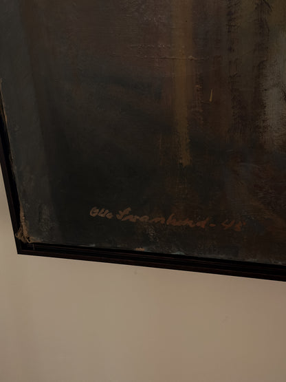 “Woman and Chair” Oil on Canvas, 1945