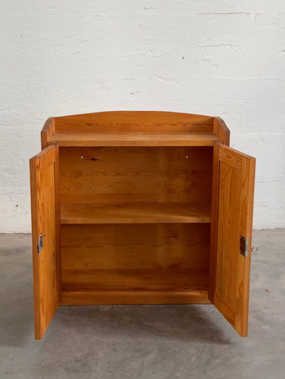 Pine Wall Cabinet, Sweden c. 1980