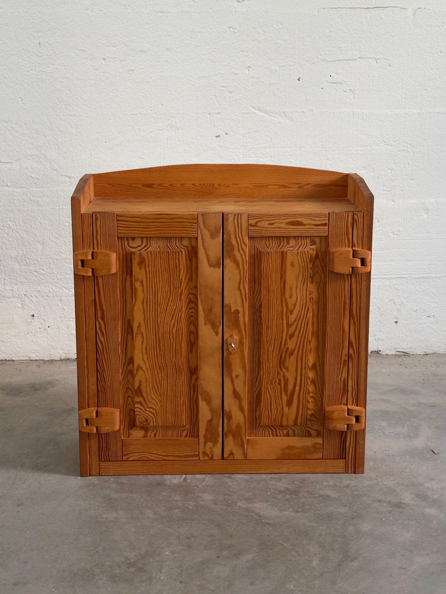 Pine Wall Cabinet, Sweden c. 1980