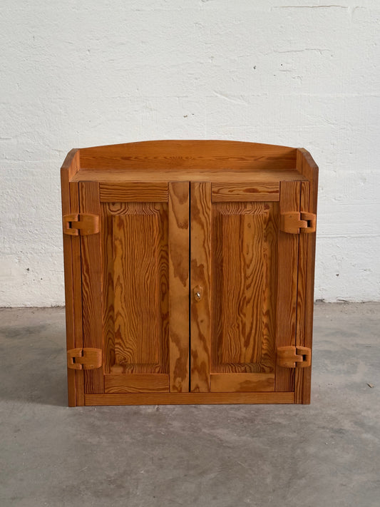 Pine Wall Cabinet, Sweden c. 1980