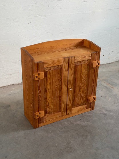 Pine Wall Cabinet, Sweden c. 1980