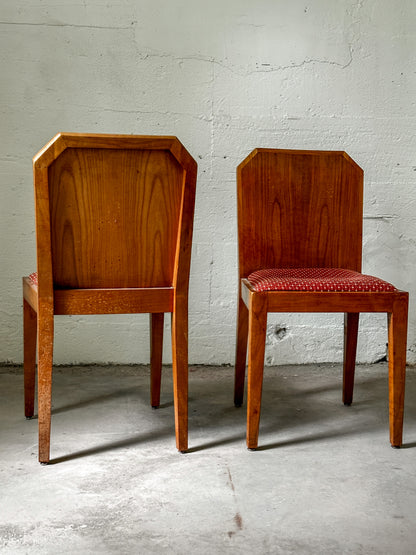 Felix Kayser Pair of Dining Chairs for Schiller, c. 1960