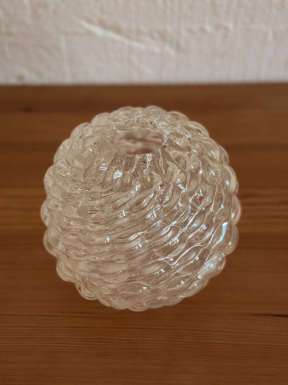 Flavio Poli Glass Vase, c. 1940