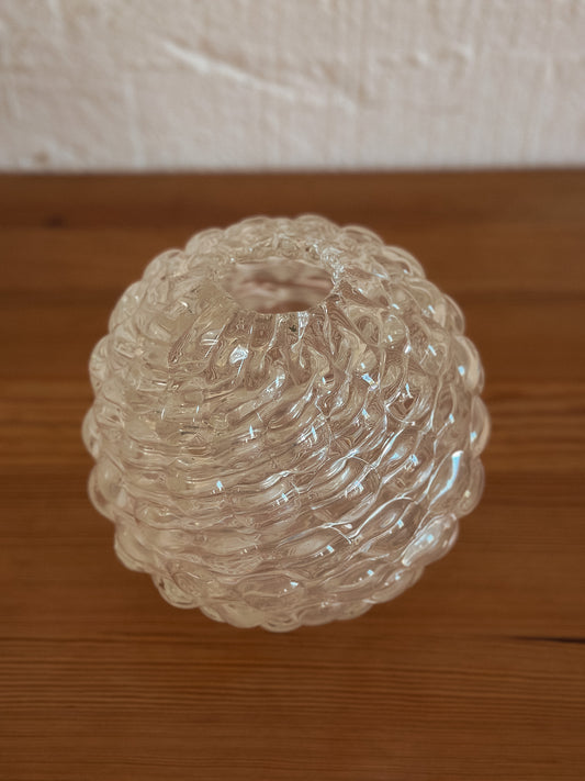 Flavio Poli Glass Vase, c. 1940