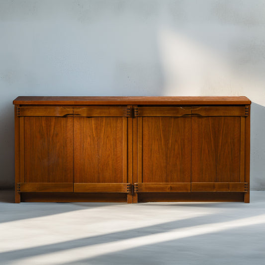 Swiss Walnut Sideboard by Franz Xaver Sproll, c. 1960