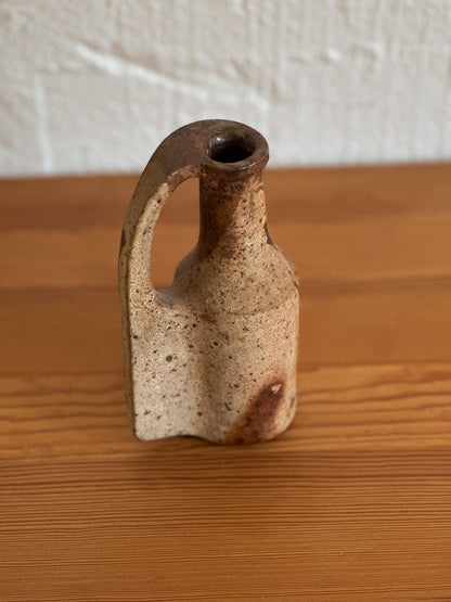 Vintage French Stoneware Pottery Jug