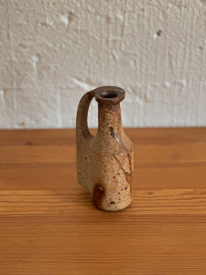 Vintage French Stoneware Pottery Jug