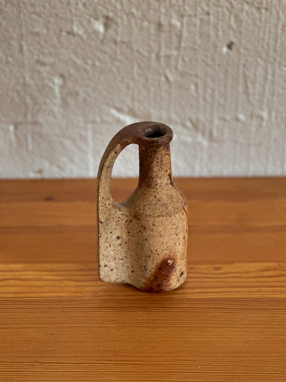 Vintage French Stoneware Pottery Jug