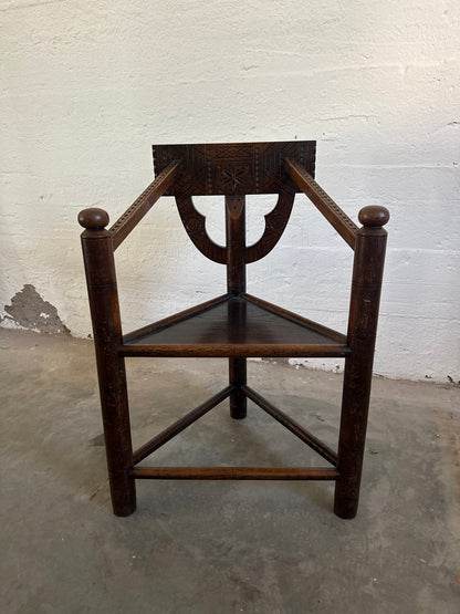 Friar Chair, Early 20th Century - Two Available