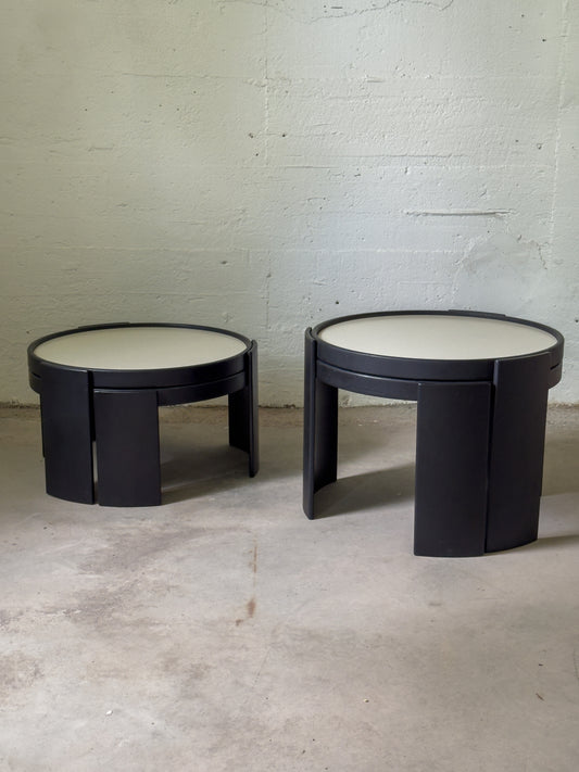 Gianfranco Frattini Large Nesting tables produced by Cassina. Italy, c. 1960