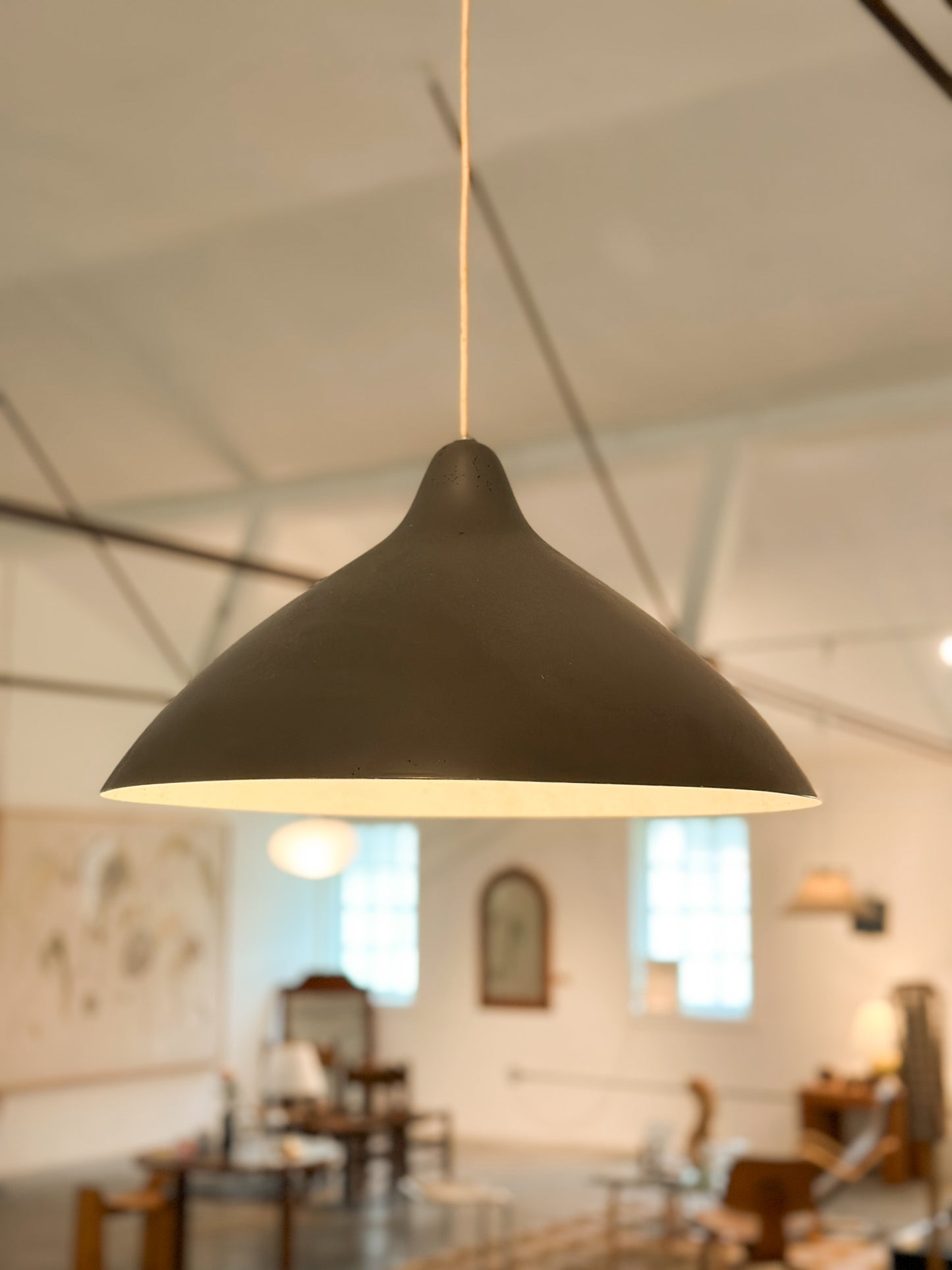 Lisa Johan­sson-Pape “61-100” Pendant Lamp, Sweden c. Mid-20th Century