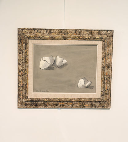 Eggshells by Gunnar Hållander, Oil on Panel, Sweden c. 1979