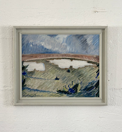 "Last of the Snow" Oil On Canvas, c. 1946