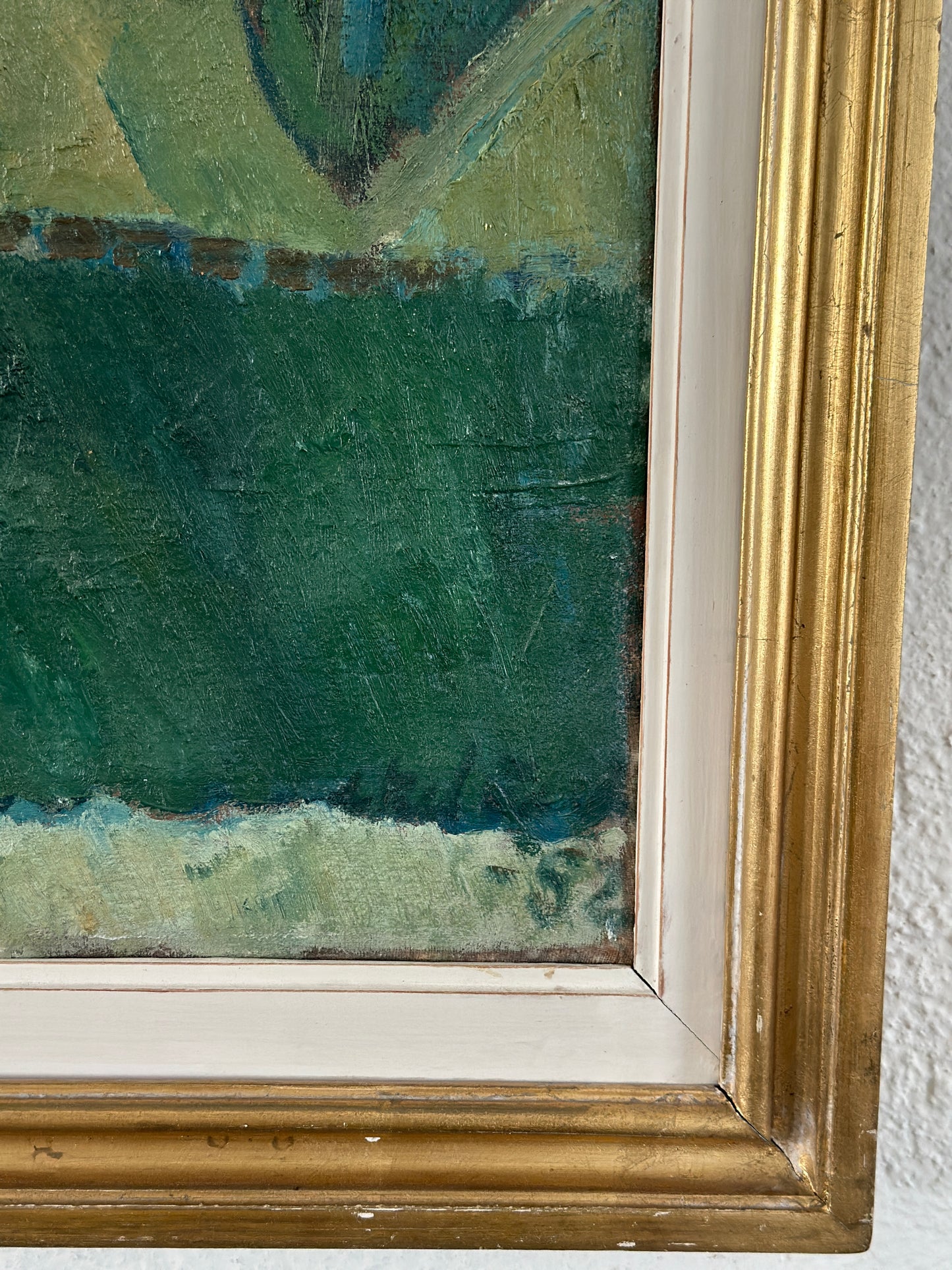 "Greener Pastures" Oil on Canvas, c. 1952