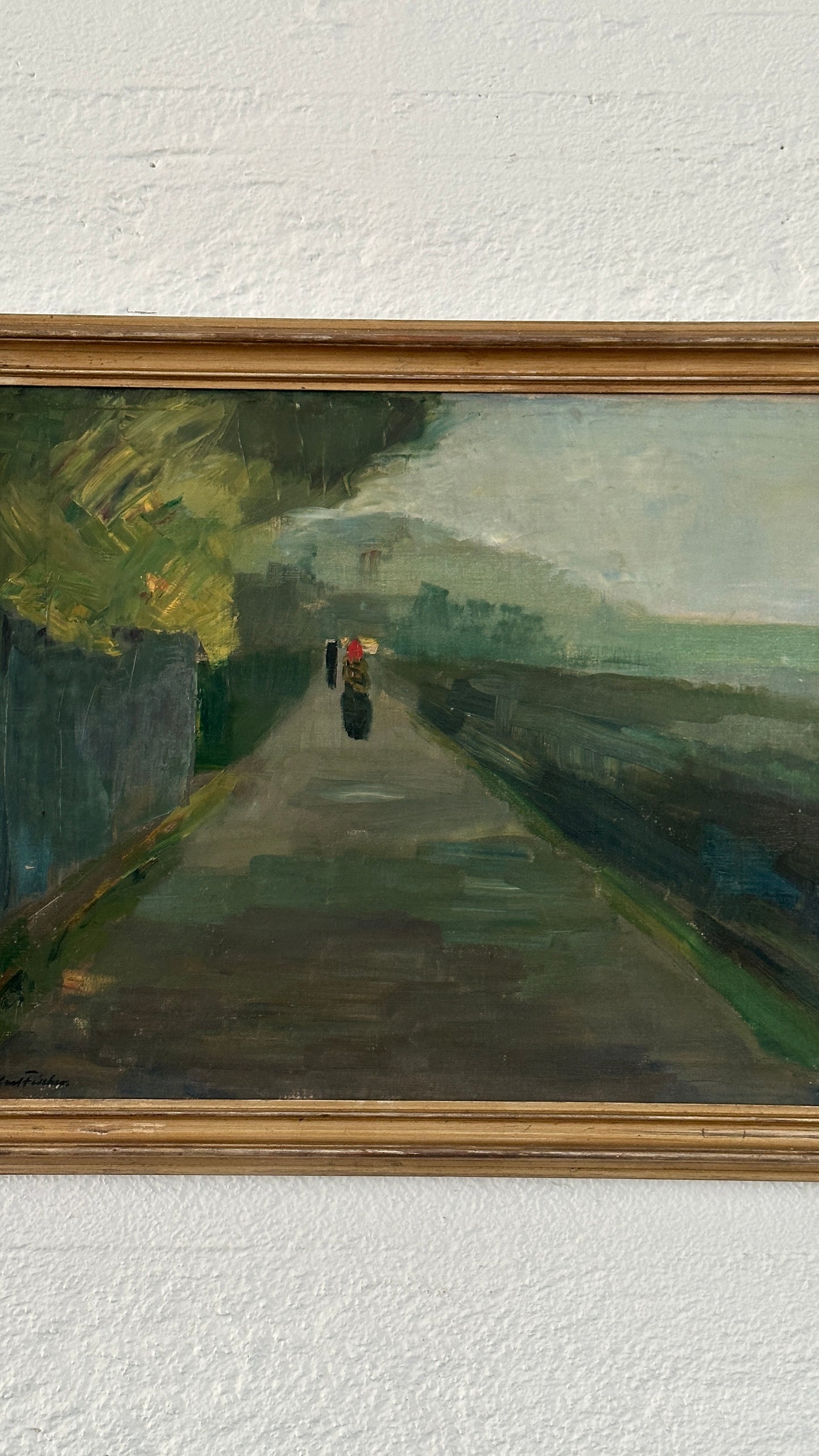 Carl Fischer "Reflections When Walking" c. 1970