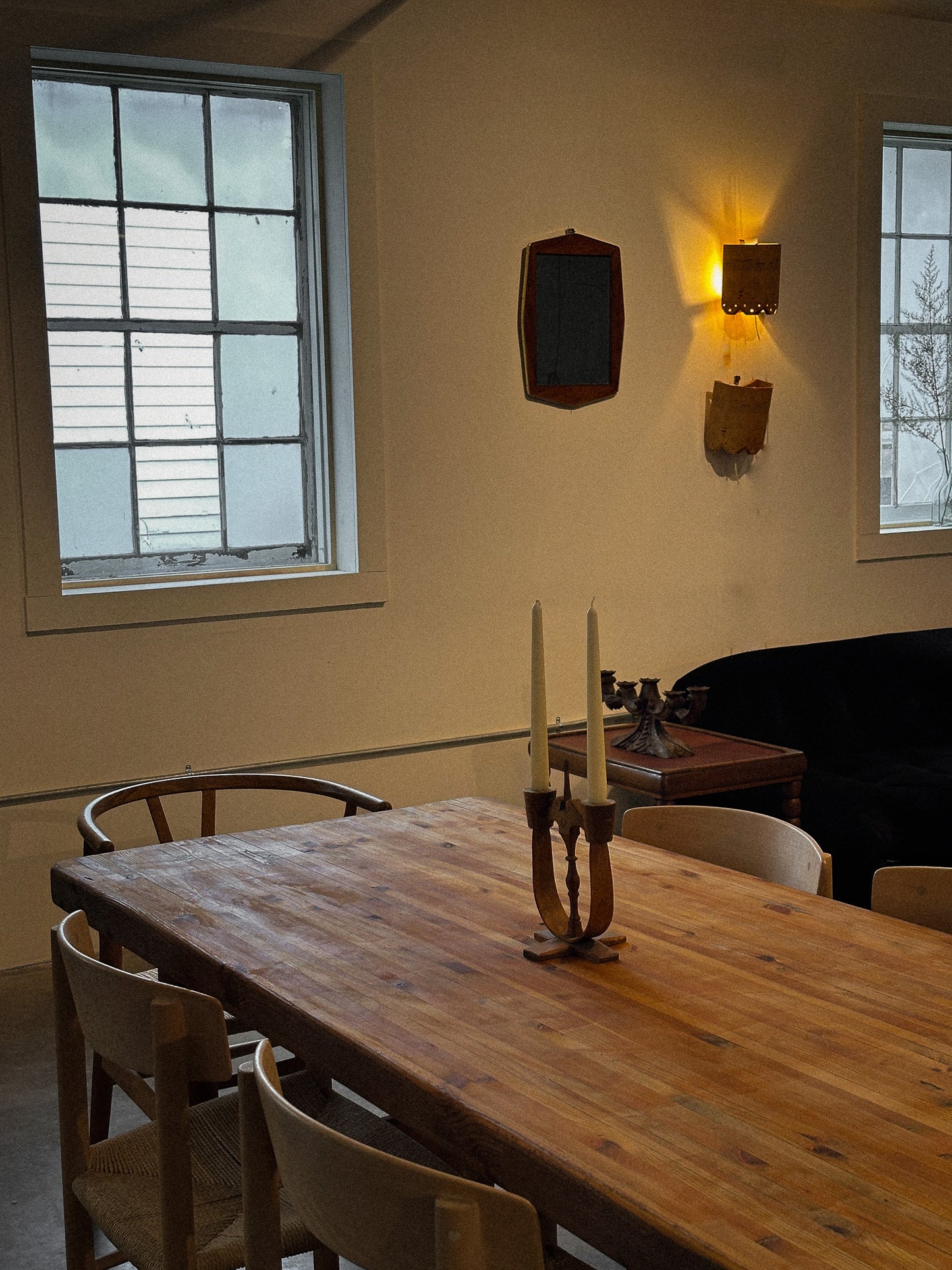 Solid Pine Dining Table by Friis & Nielsen, Denmark, c. 1970