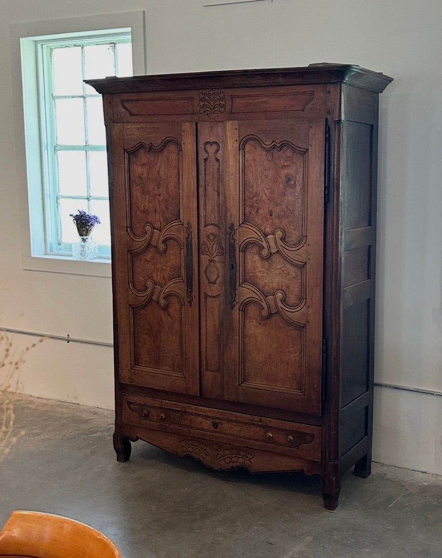 Late 18th Century French Walnut Amoire