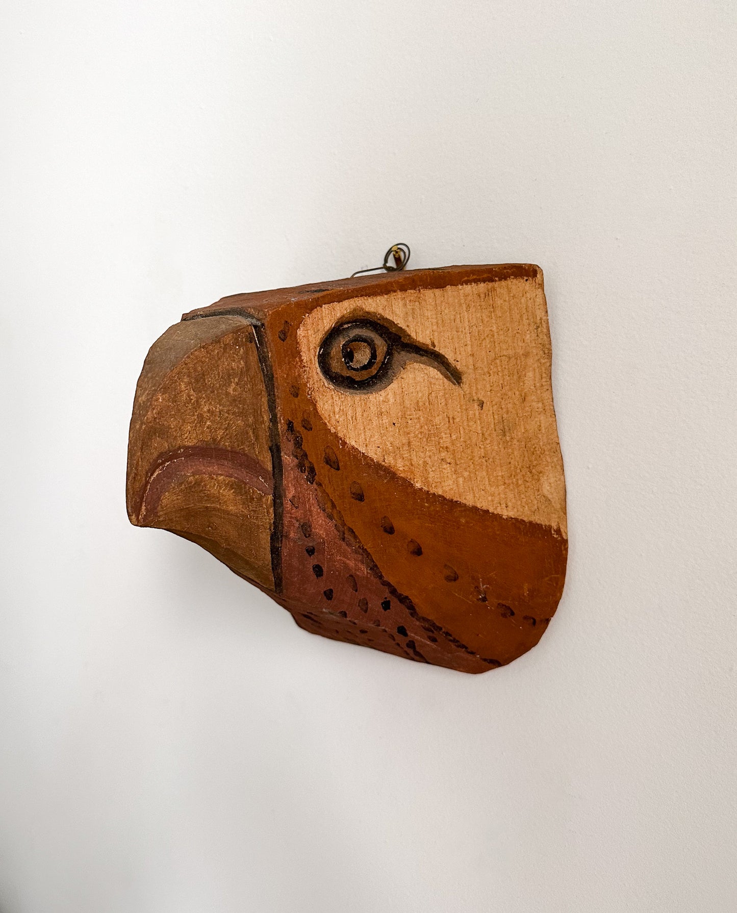 One-of-a-Kind Primitive Eagle Mask