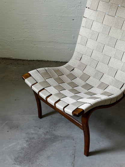 Bruno Mathsson Eva Lounge Chair, Sweden c. 1960