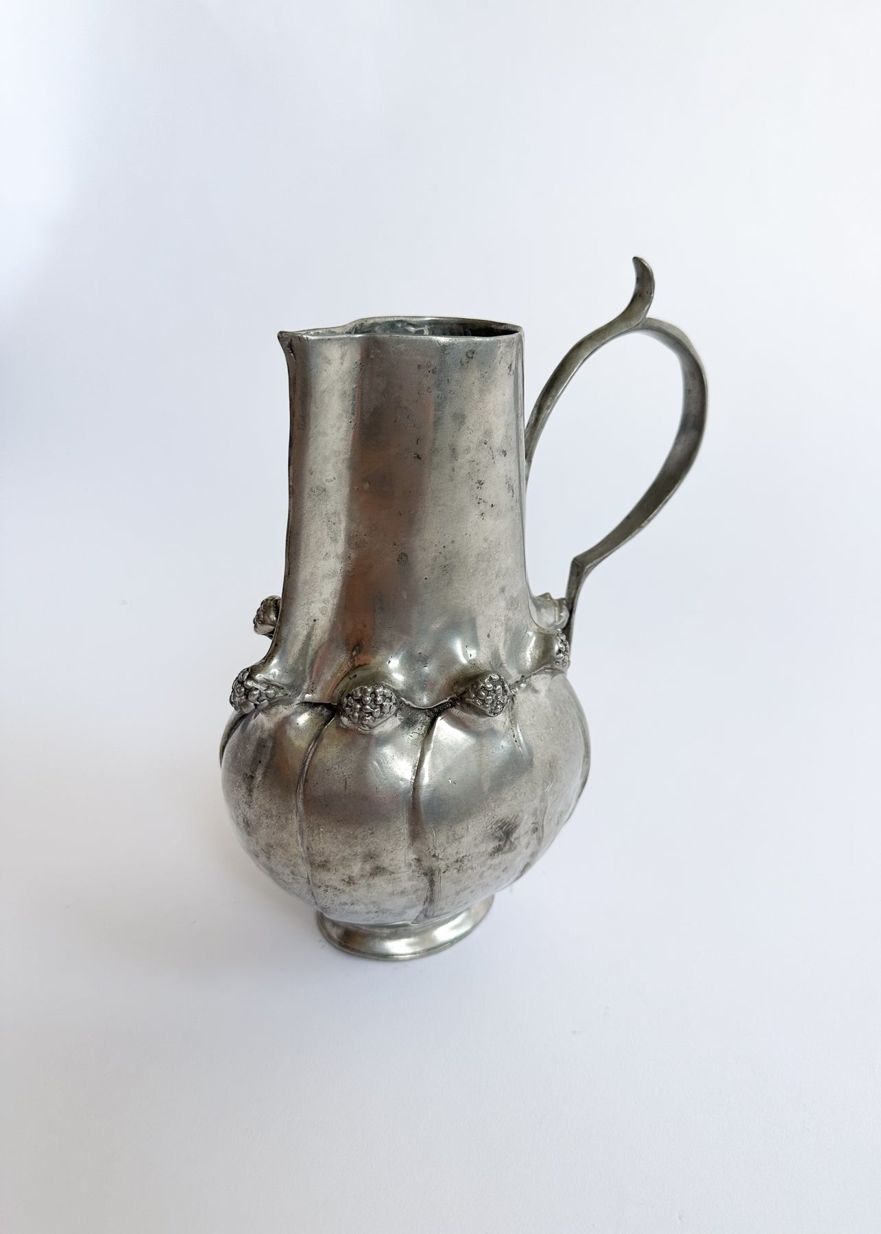 PEWTER VASE C.1980