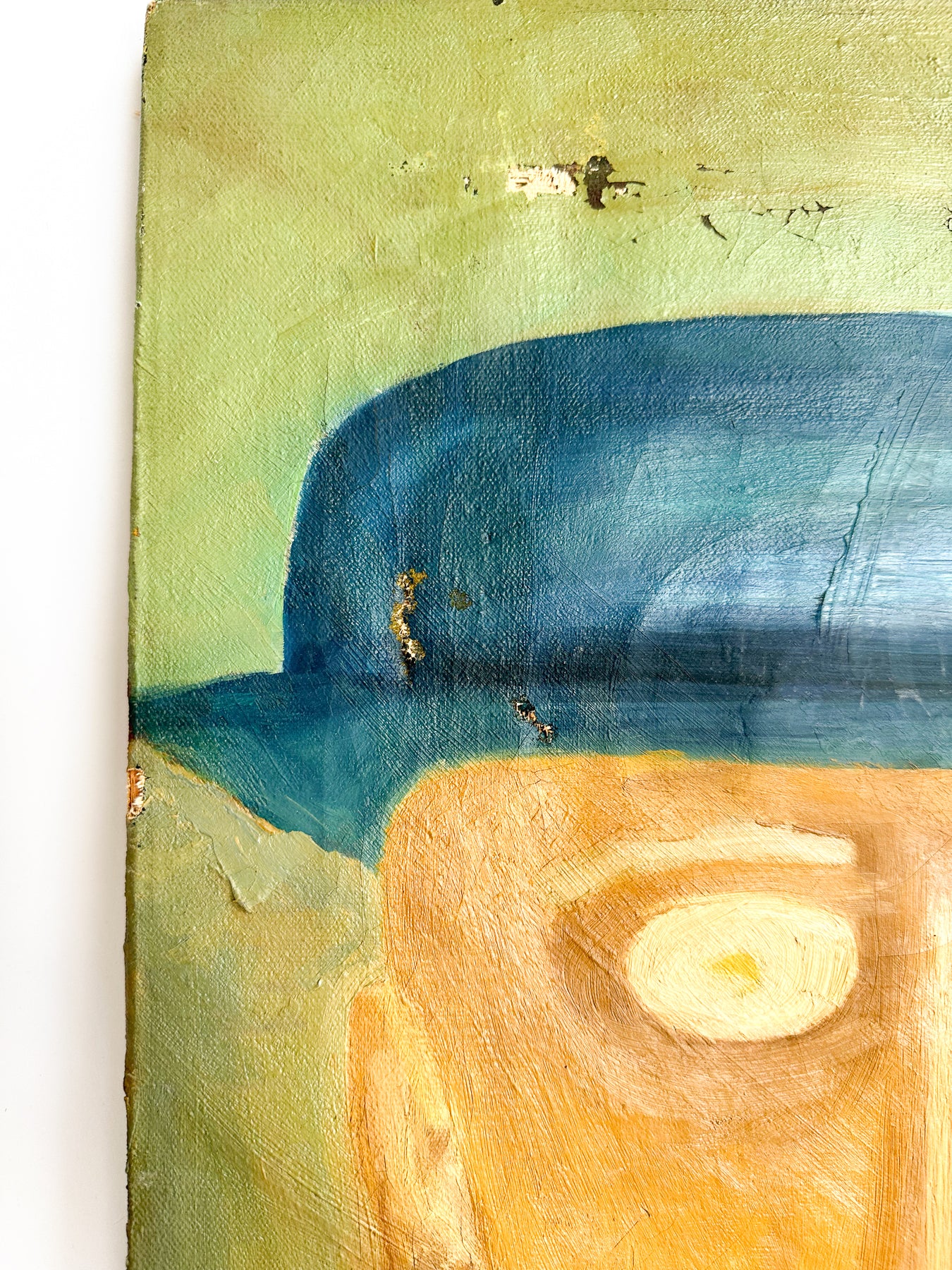 Green Man Oil Painting, Anonymous