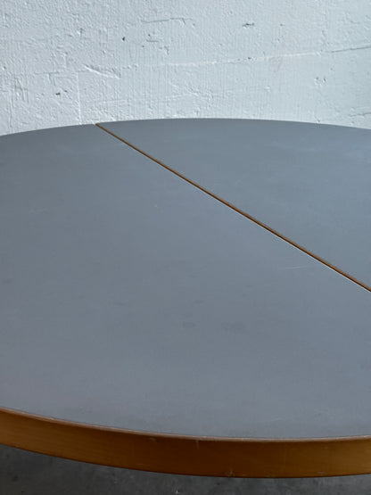 Alvar Aalto Half-Round Birch Table for Artek, Two-Part c. 1970