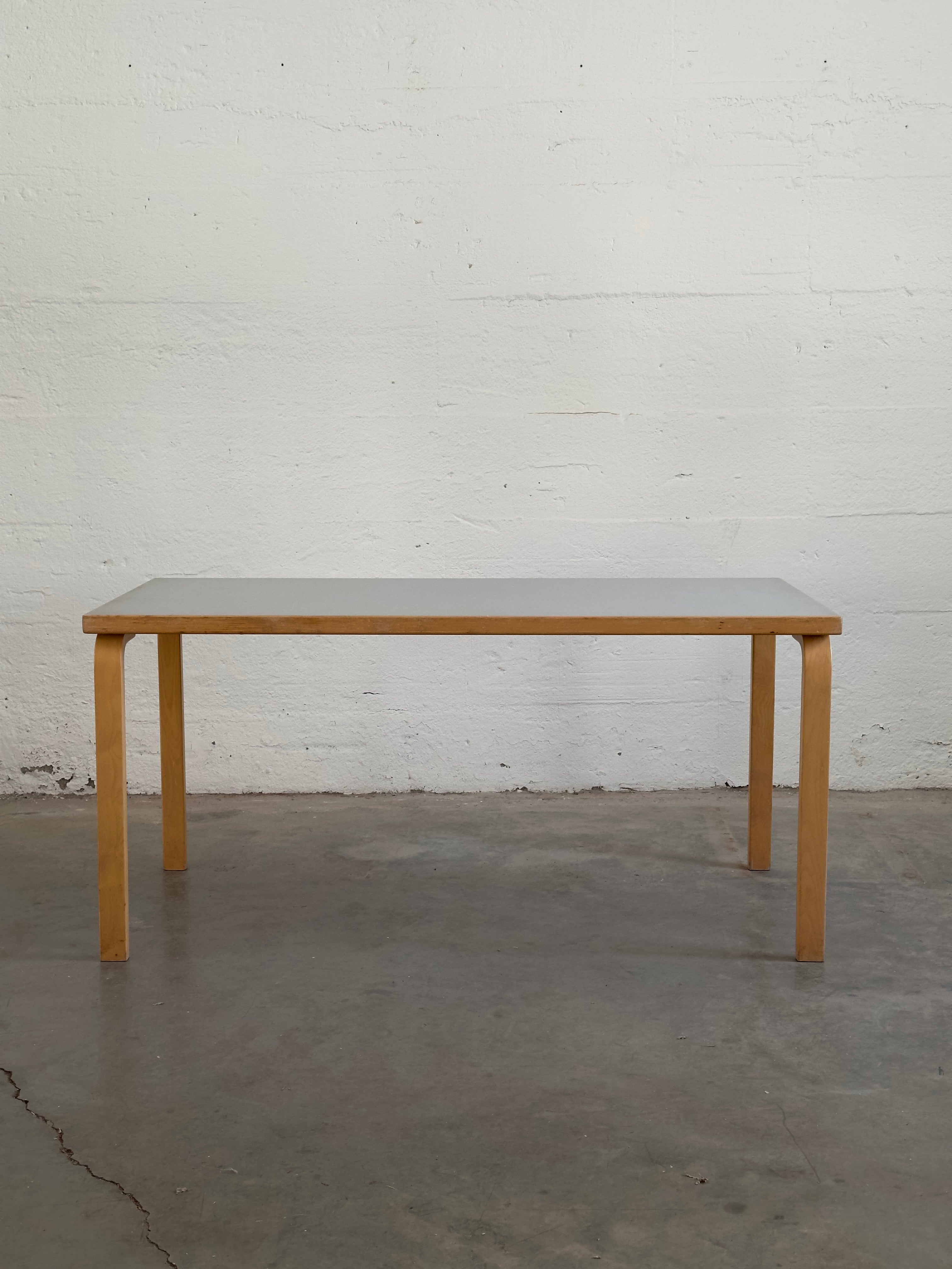 Birch Table 81B by Alvar Aalto for Artek c. 1970 – Estro