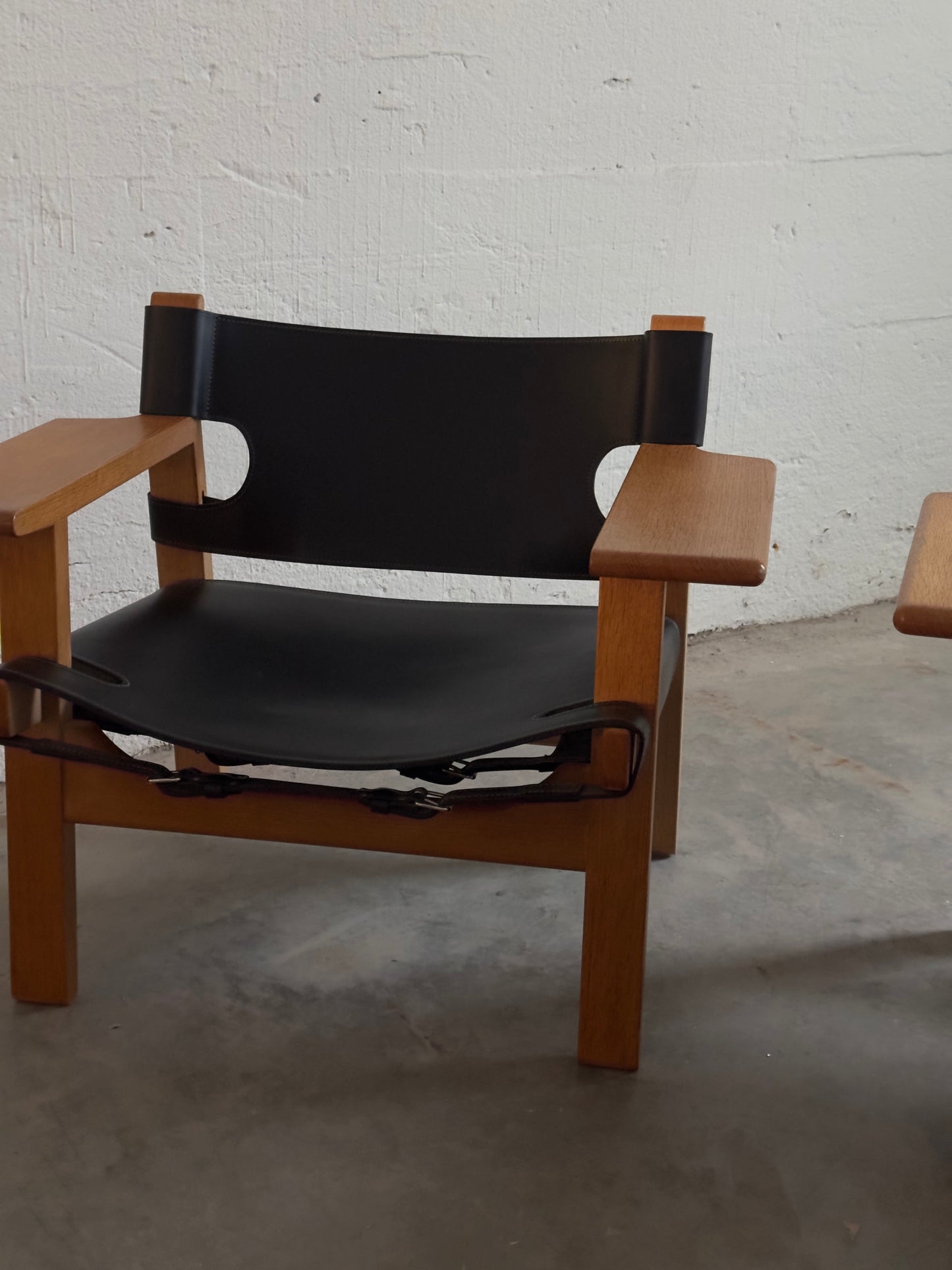 Børge Mogensen Spanish Chairs, Pair, Denmark