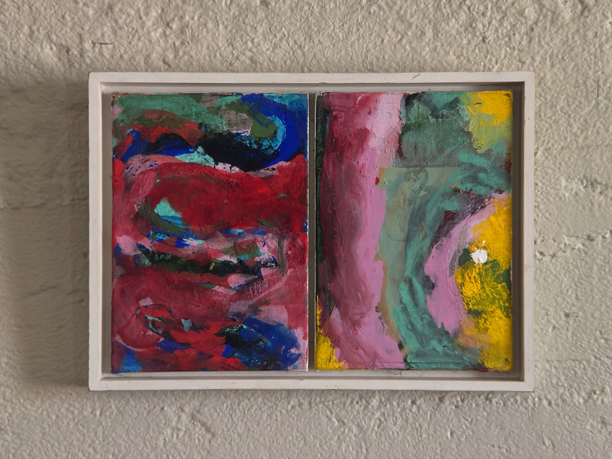 Back to Basis, Mixed Media on Canvas, Danish Artist