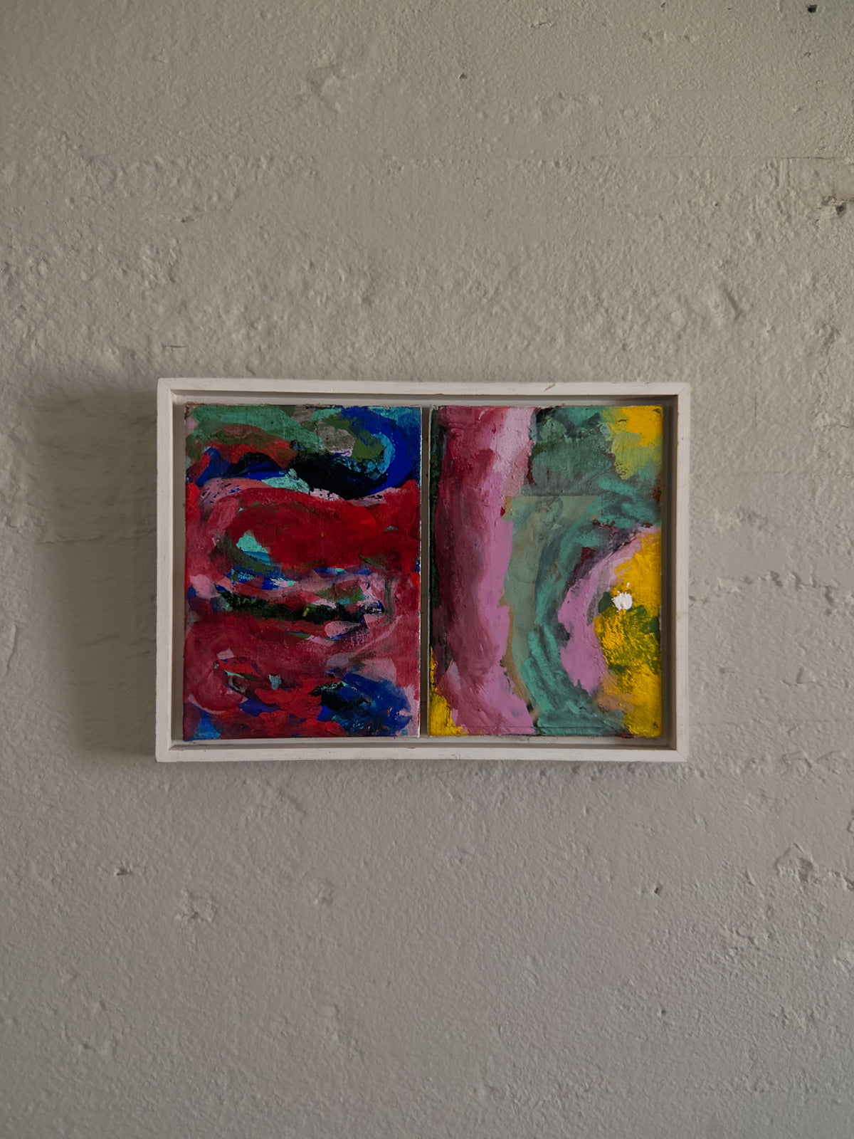 Back to Basis, Mixed Media on Canvas, Danish Artist