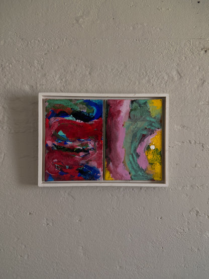 Back to Basis, Mixed Media on Canvas, Danish Artist
