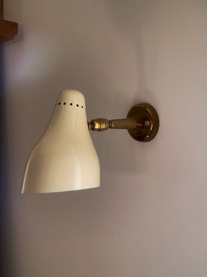 Giuseppe Ostuni Sconces for O-Luce, Model 101, 2x White and 2x Black