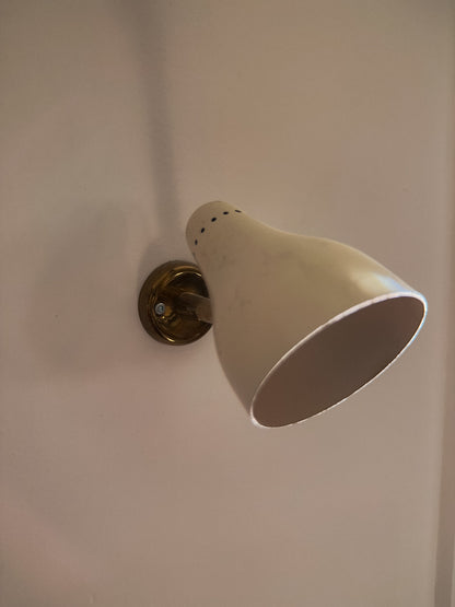 Giuseppe Ostuni Sconces for O-Luce, Model 101, 2x White and 2x Black