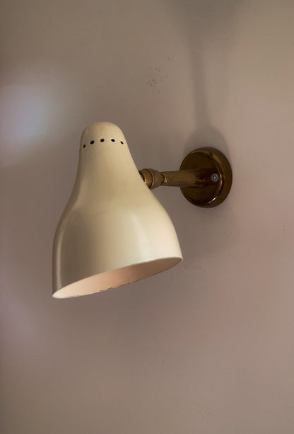Giuseppe Ostuni Sconces for O-Luce, Model 101, 2x White and 2x Black