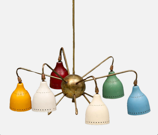 Mid-Century Italian Pendant Lamp c. 1950 (Coming Soon)